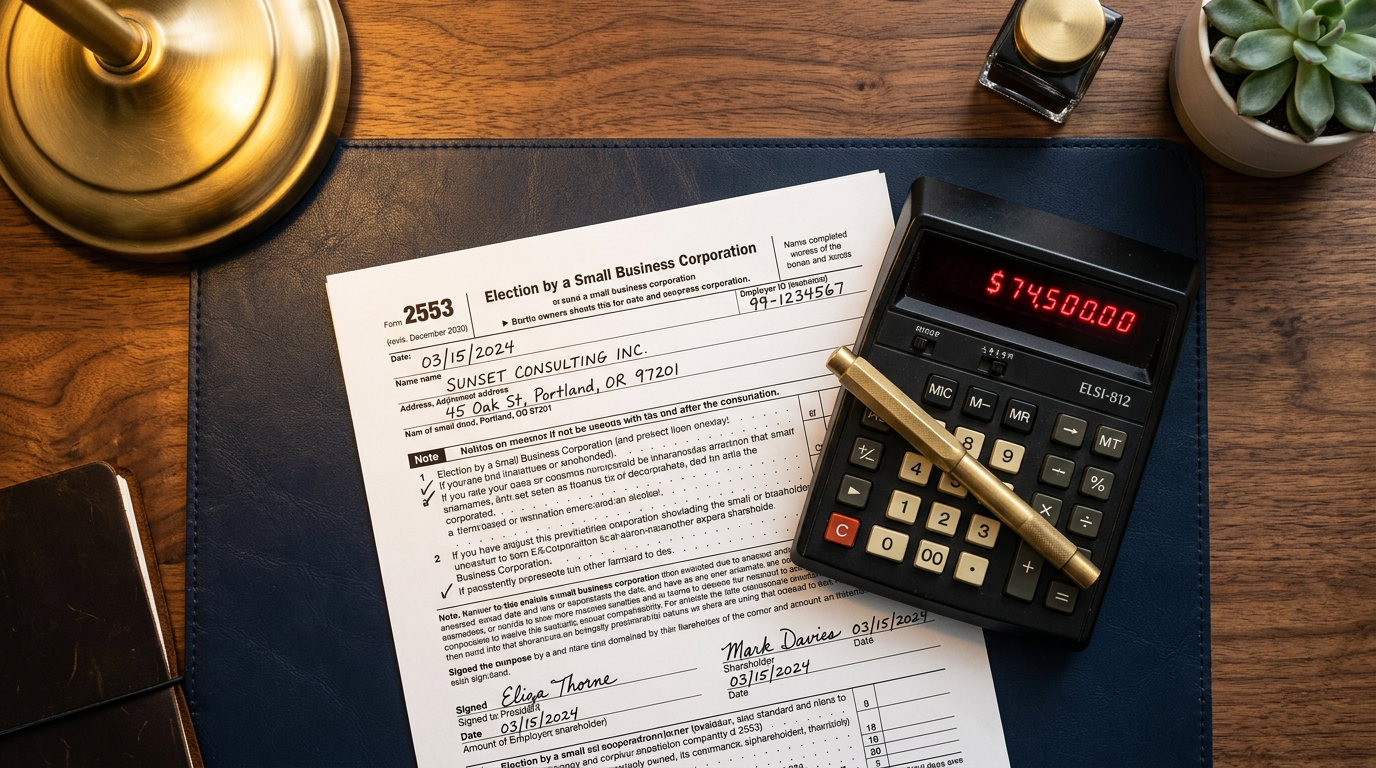 S-Corp Election: When It Saves Money (and When It Doesn't) — Kuuni Partners